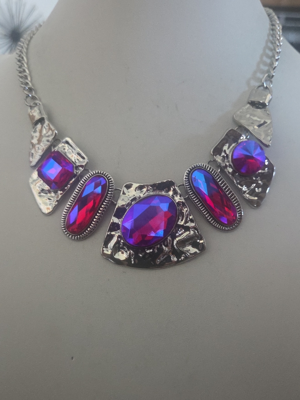 Paparazzi Futuristic Fashionosta Pink Necklace NWT